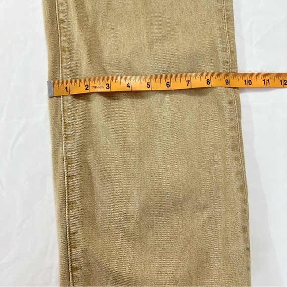 Madewell The Perfect Vintage Wide Leg Jeans Size 27 Tan High Rise Wide Leg Denim - Picture 7 of 14